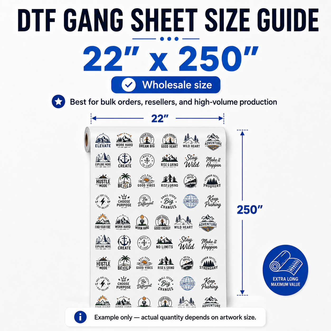 Custom DTF Gang Sheets