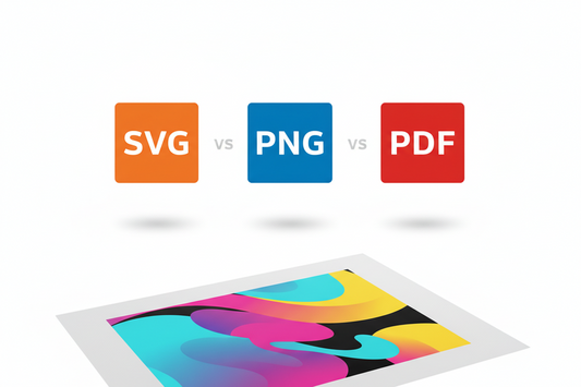 Best file format for DTF transfers SVG PNG PDF