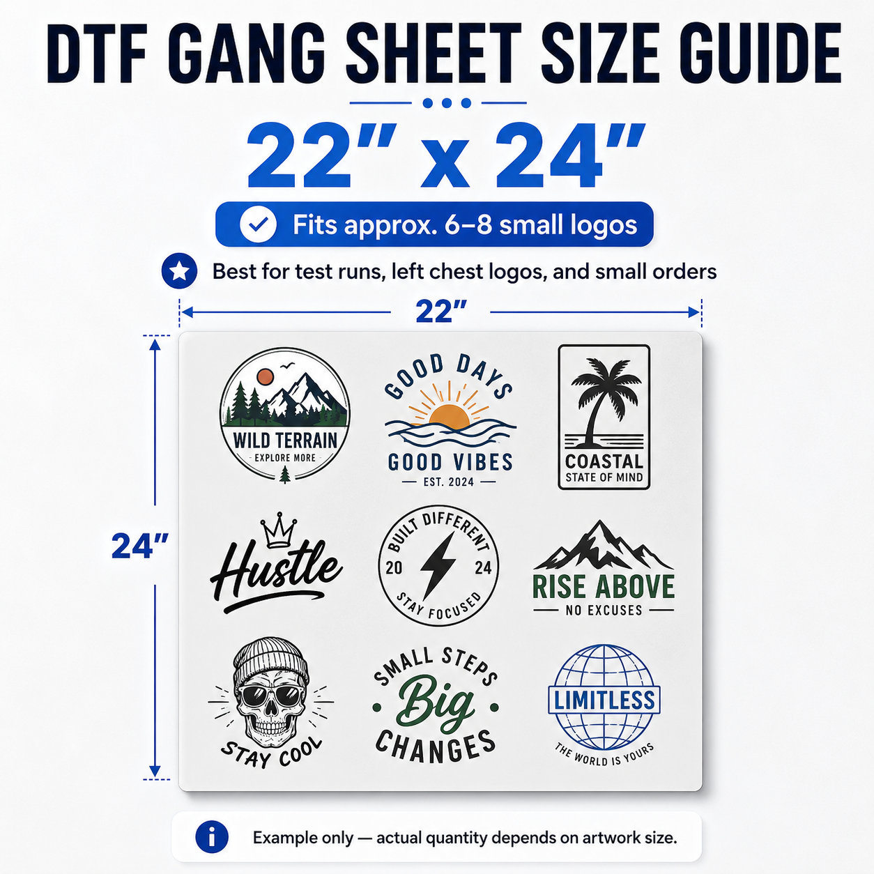 Custom DTF Gang Sheets