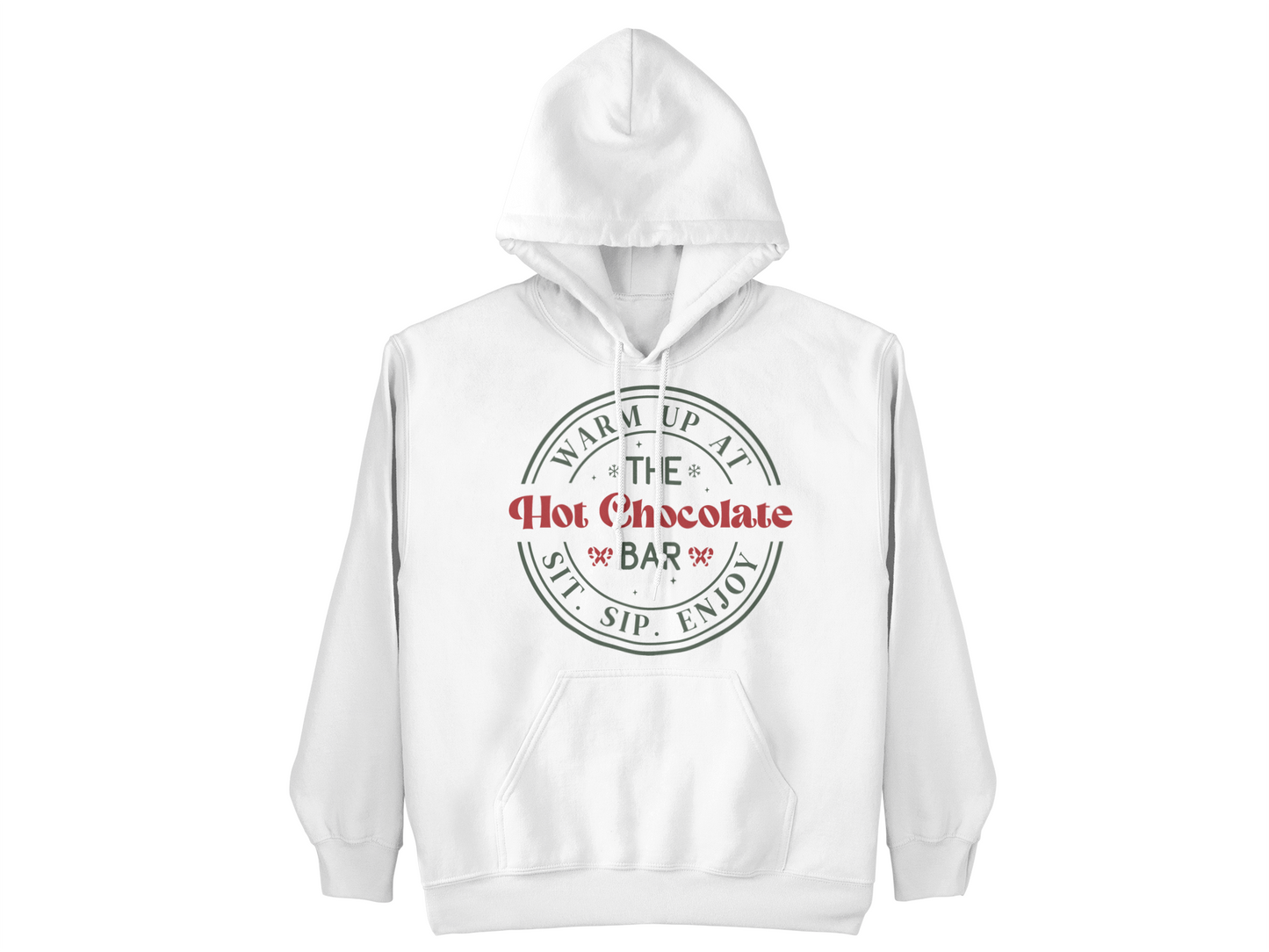 Hot Chocolate Bar Christmas Hoodie