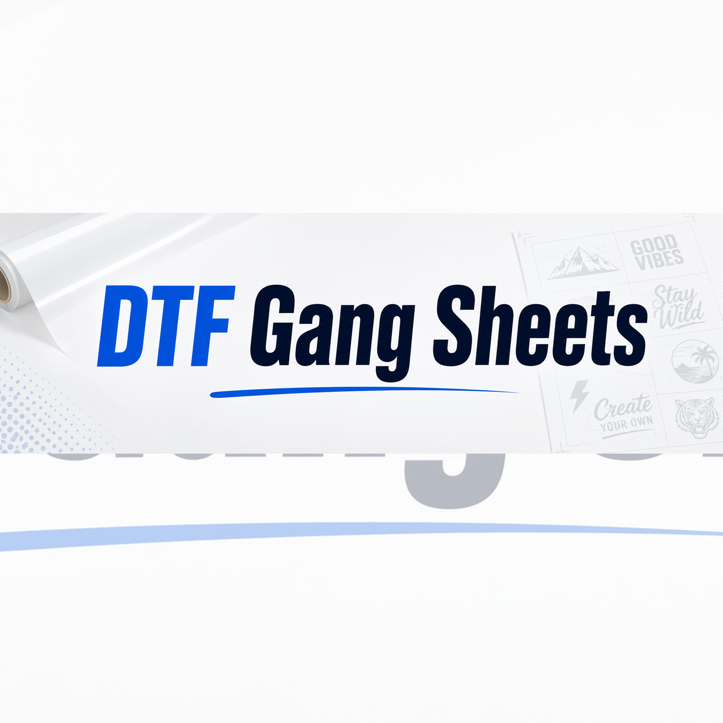 Upload Print-Ready DTF Gang Sheet