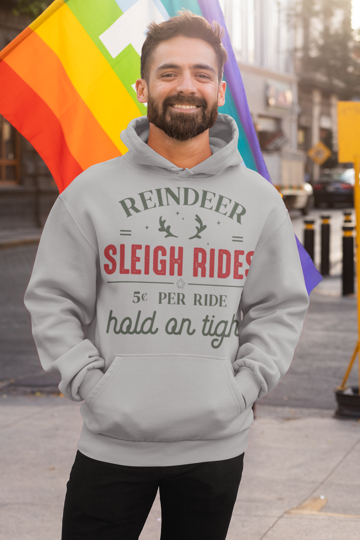 Sleigh Rides christmas hoodie