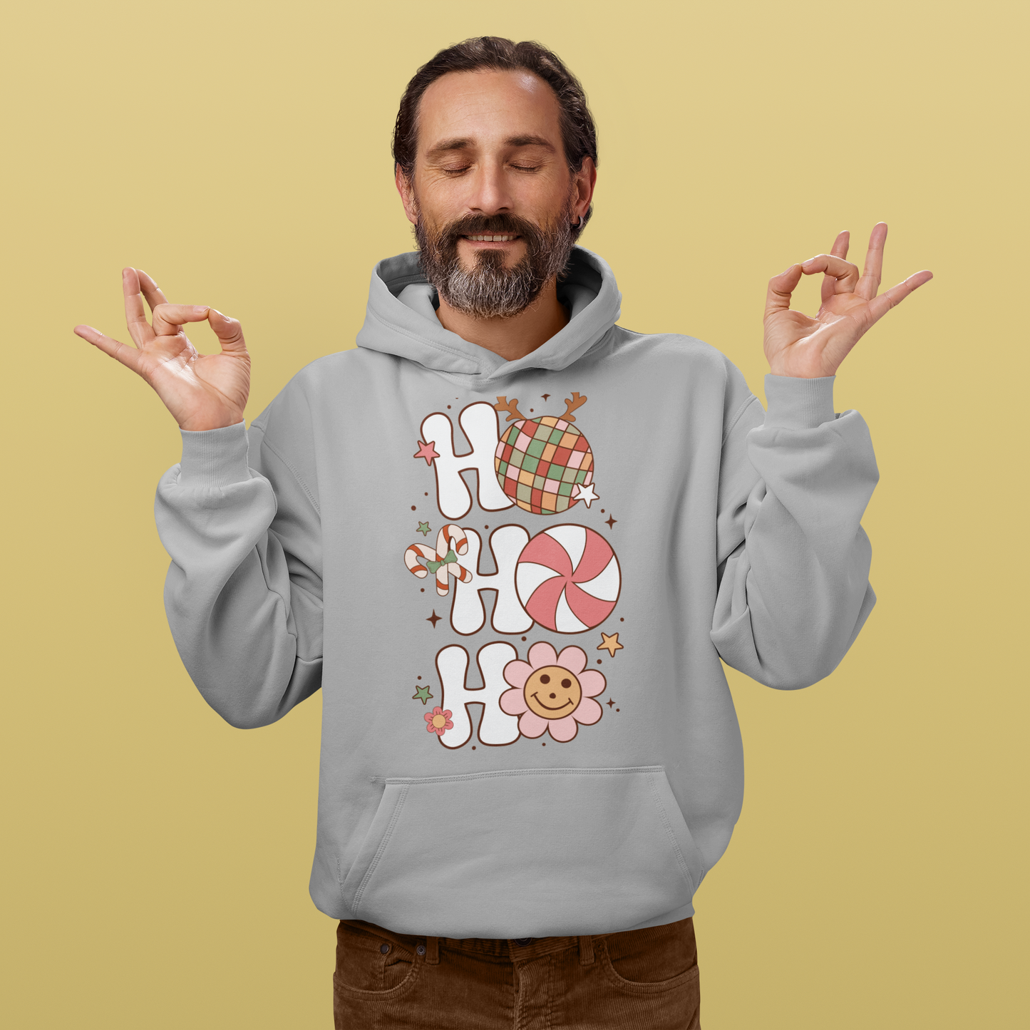 HO HO HO Christmas Hoodie