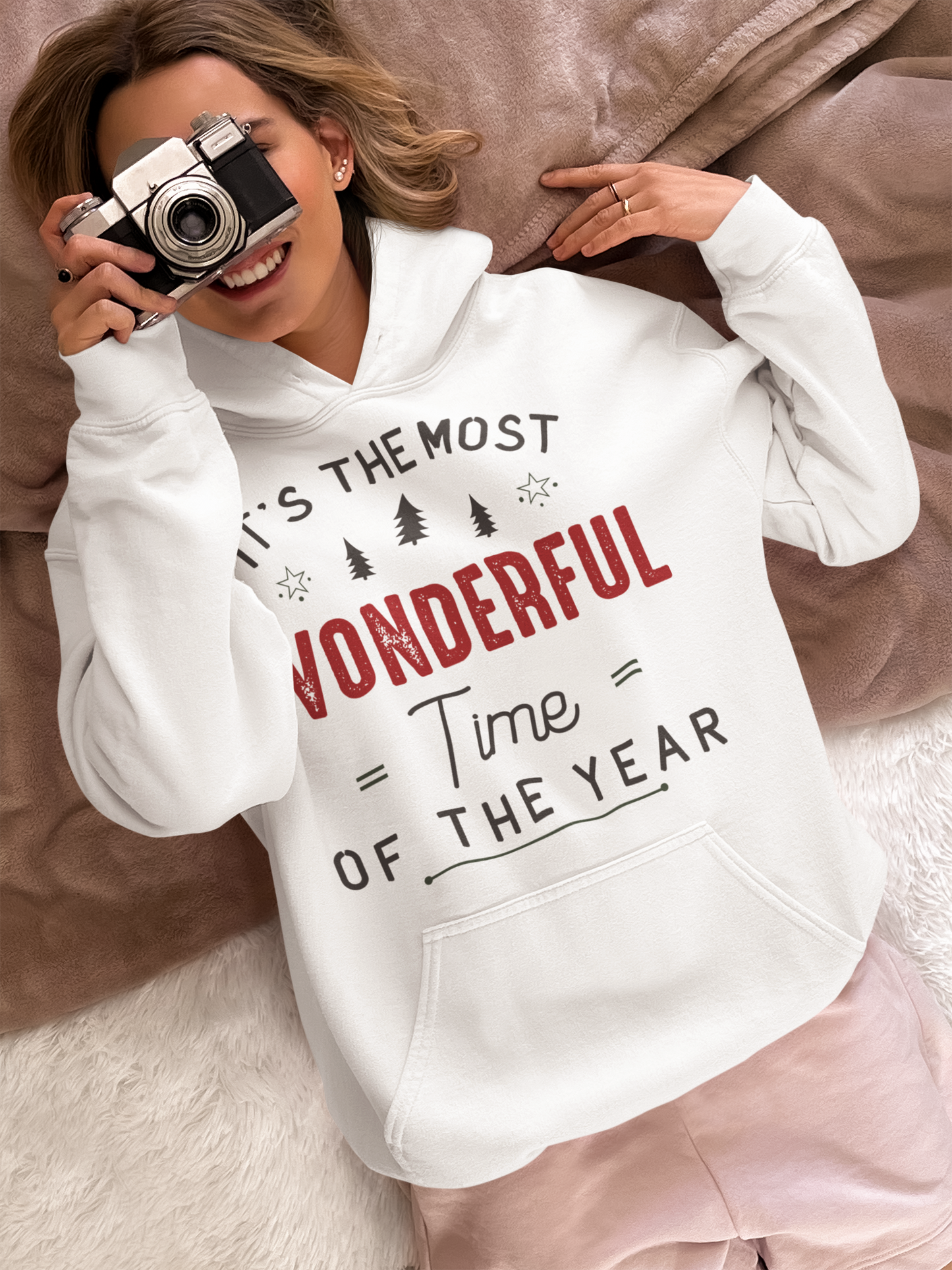 It's the most Wonderful Time Christmas Hoodie