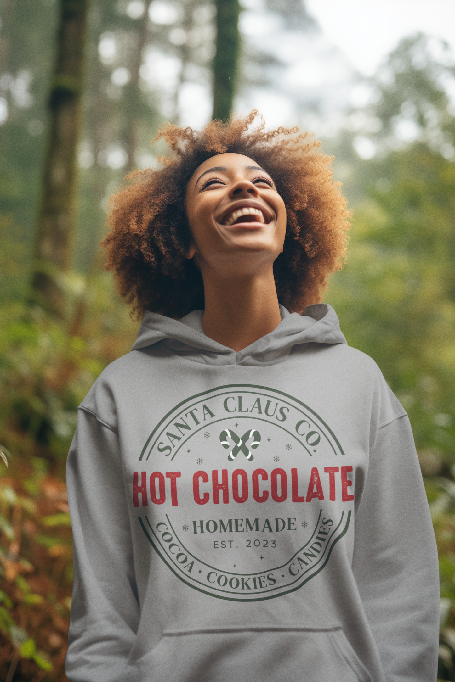 Hot Chocolate Homemade Christmas Hoodie