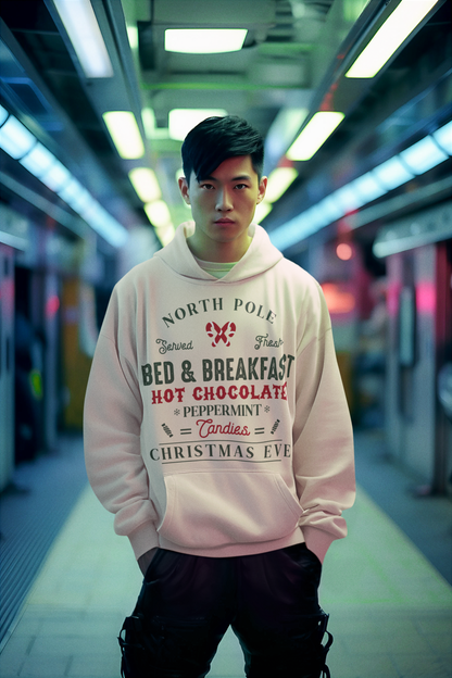 Bed And Breakfast Hot Chocolate Christmas Hoodie