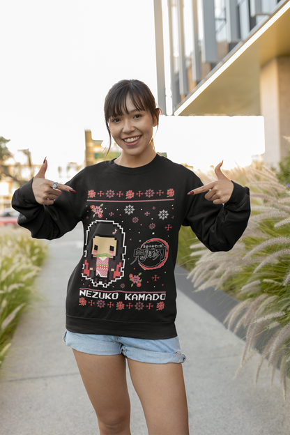 Nezuko Kamado Crewneck Sweater