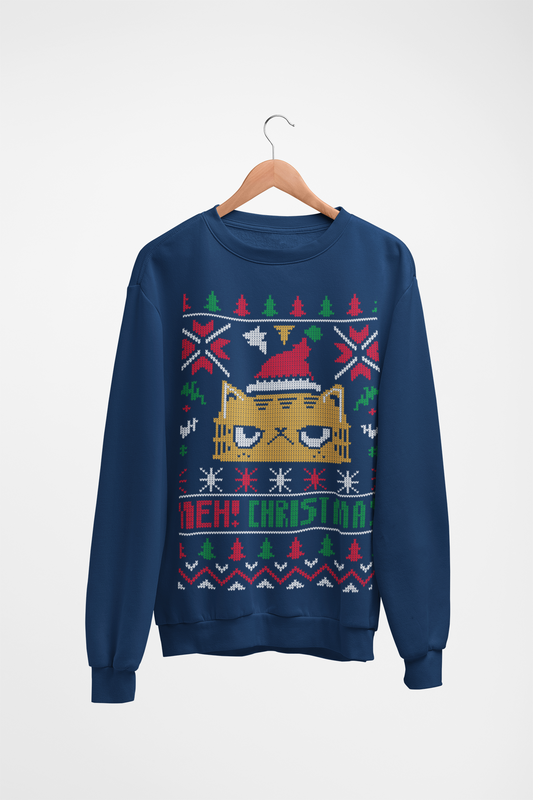 Meh! Christmas Crewneck Sweater