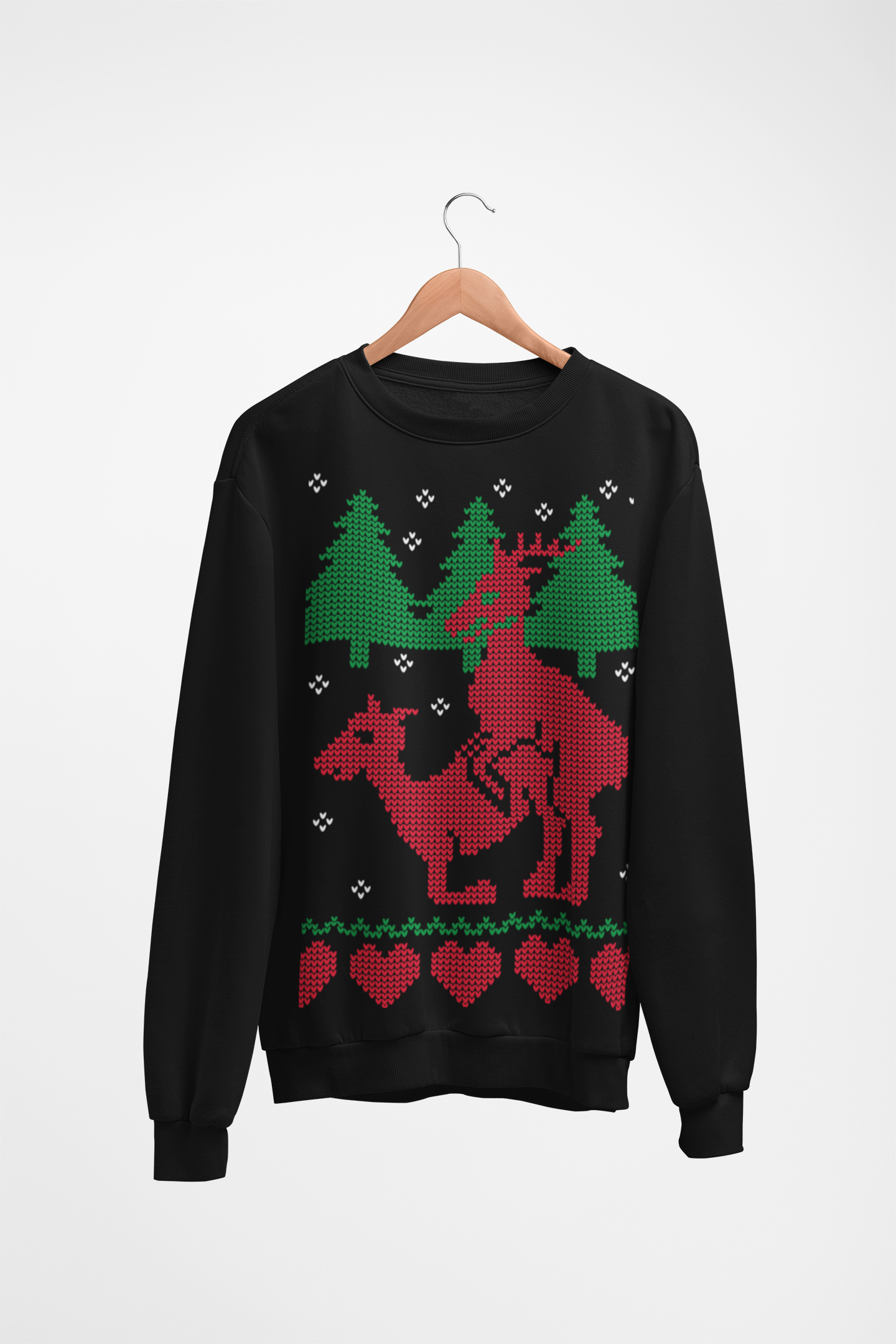 Humping Reindeere Crewneck Sweater