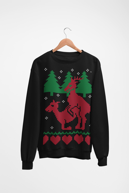 Humping Reindeere Crewneck Sweater