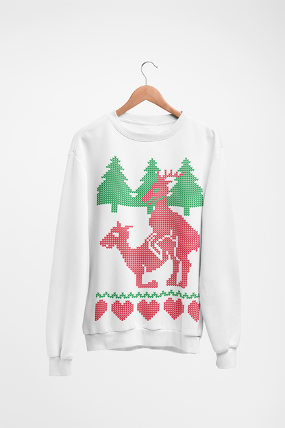 Humping Reindeere Crewneck Sweater