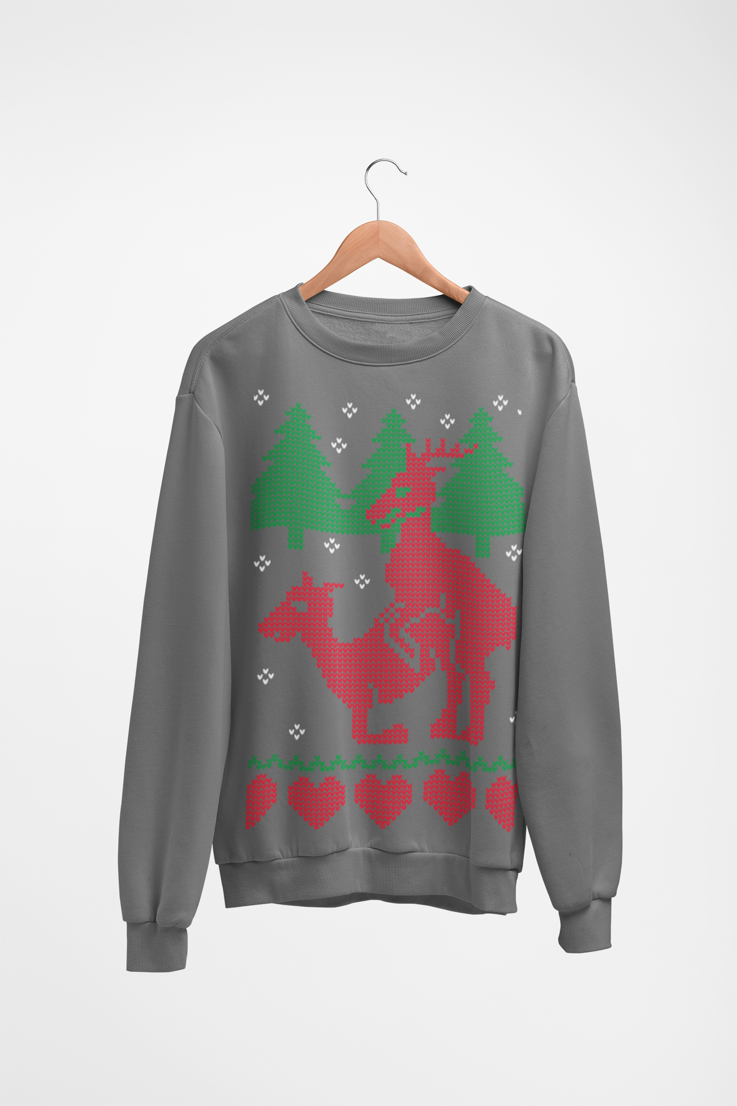 Humping Reindeere Crewneck Sweater