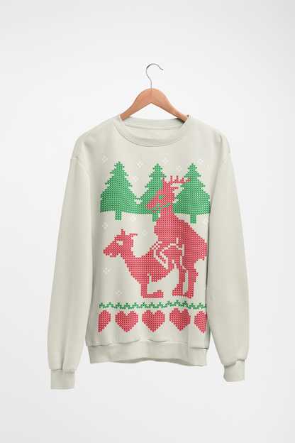 Humping Reindeere Crewneck Sweater