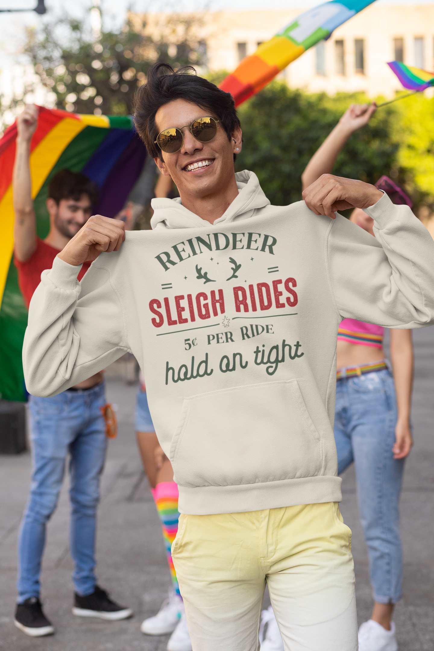 Sleigh Rides christmas hoodie