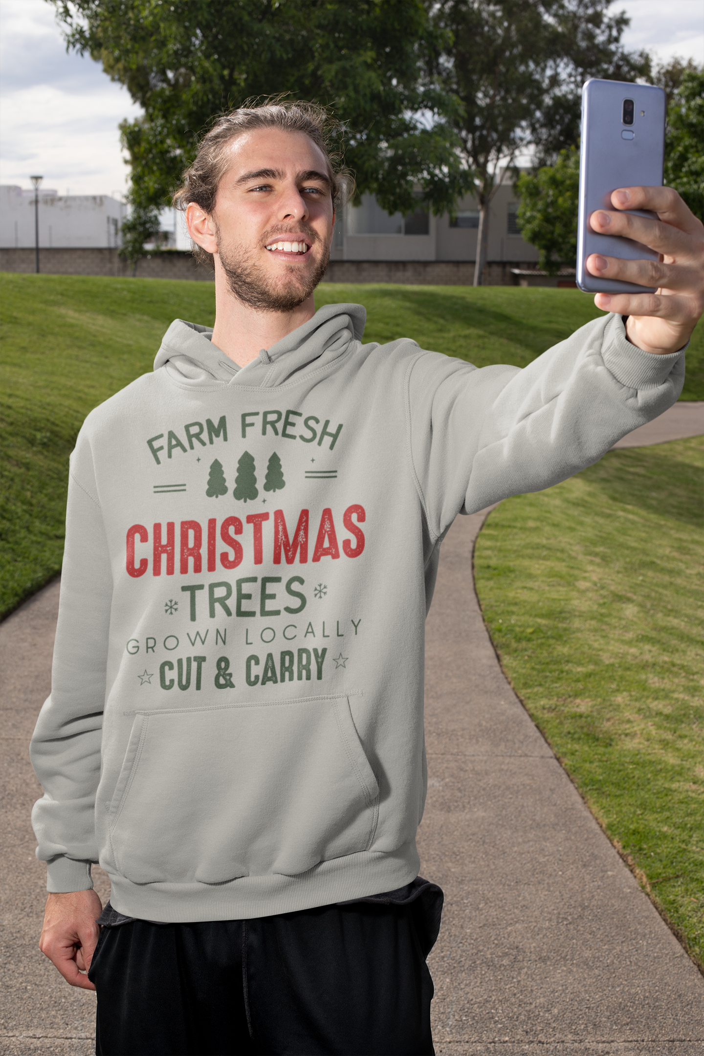 Farm Fresh Christmas Trees Hoodie