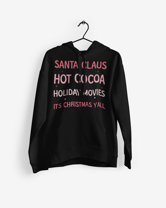 Santa Claus Hot Cocoa Christmas Hoodie