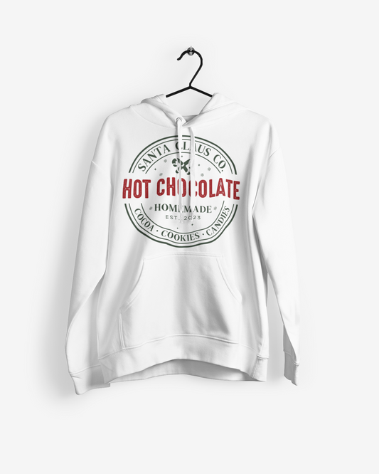 Hot Chocolate Homemade Christmas Hoodie