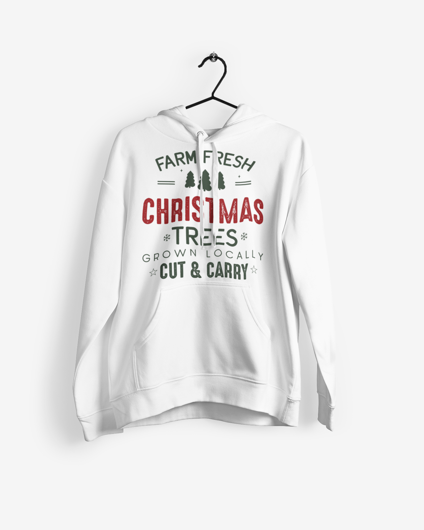 Farm Fresh Christmas Trees Hoodie