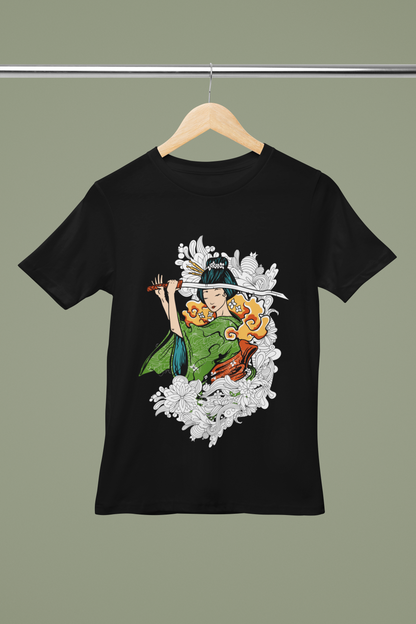 Monami Lady with Sword Tee