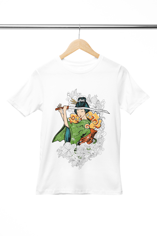 Monami Lady with Sword Gender-Neutral T-Shirt