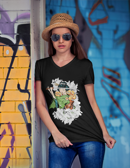 Monami Lady with Sword Tee