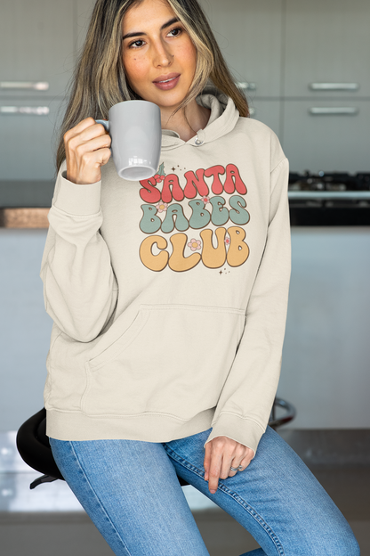 Santa Babes Club Christmas Hoodie