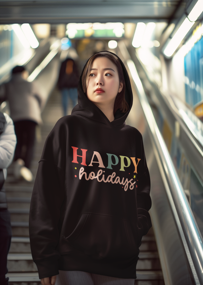 Happy Holidays Christmas Hoodie