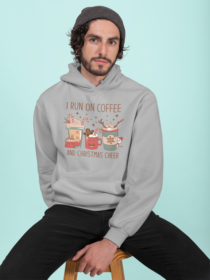 I Run on Coffee and Christmas Cheer Hoodie