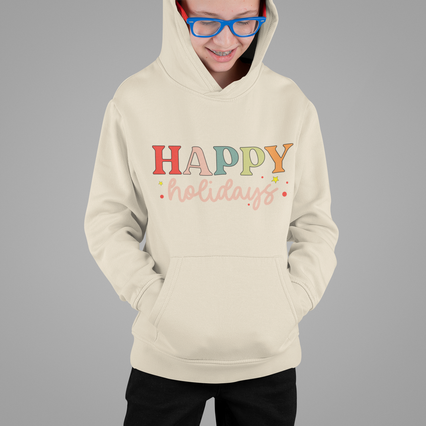 Happy Holidays Christmas Hoodie