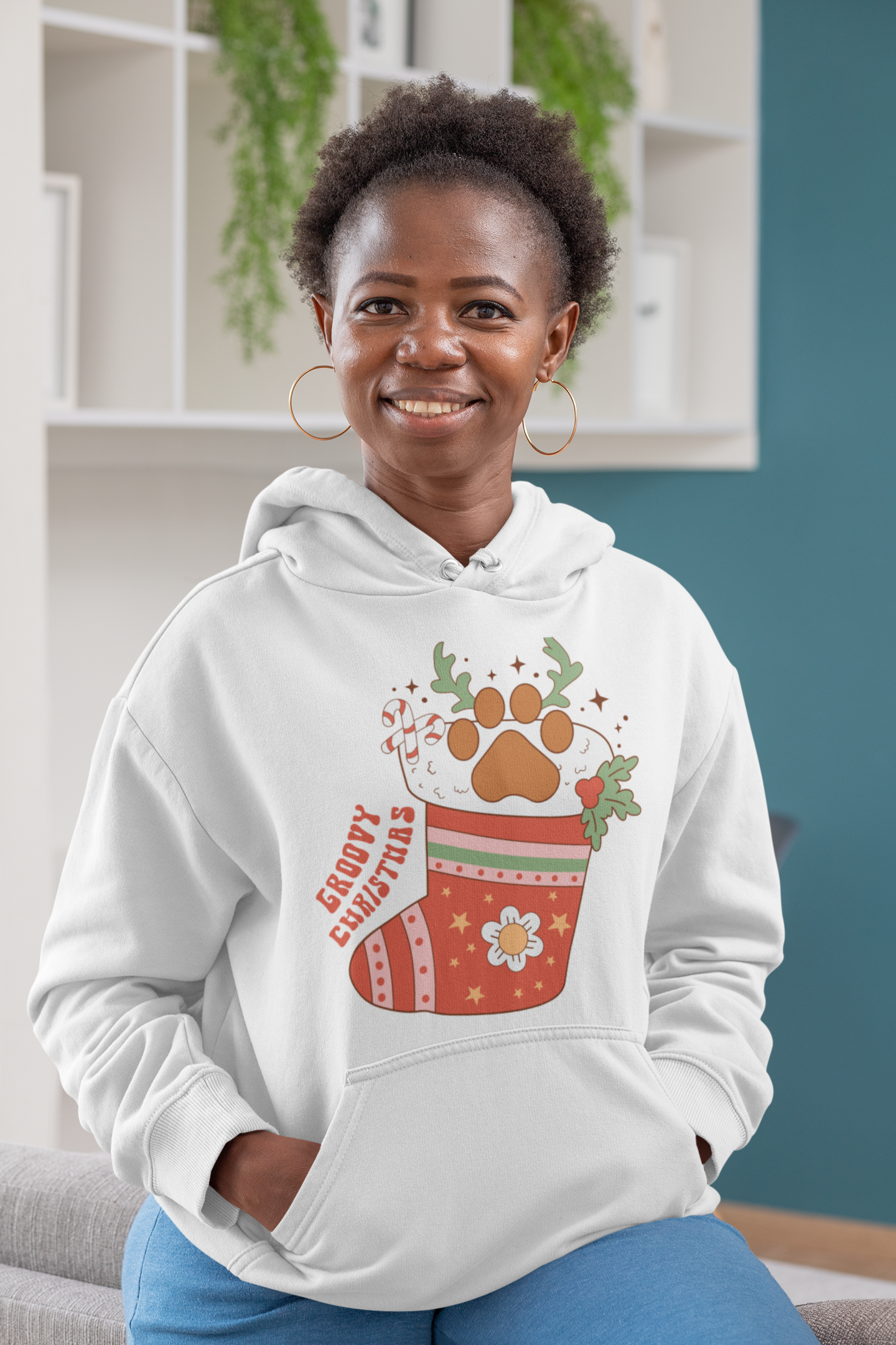 Groovy Christmas Hoodie