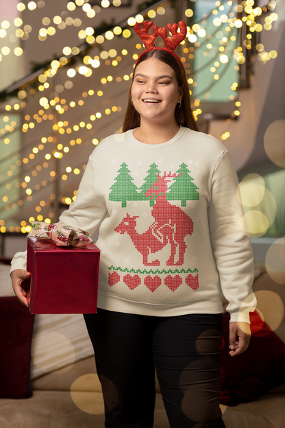 Humping Reindeere Crewneck Sweater