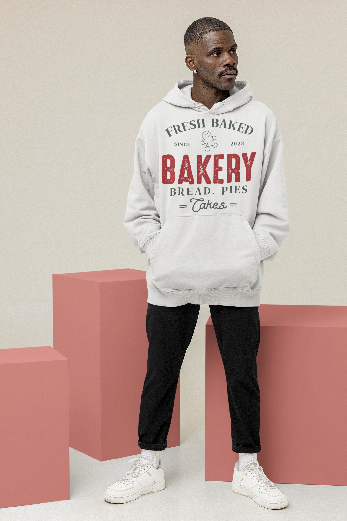 Bakery Bread Pies Christmas Hoodie