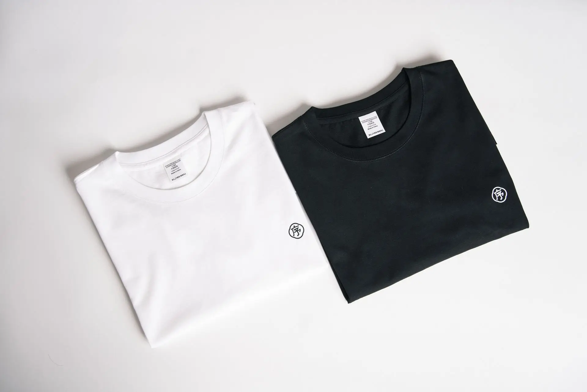 Custom t-shirts with logo patches