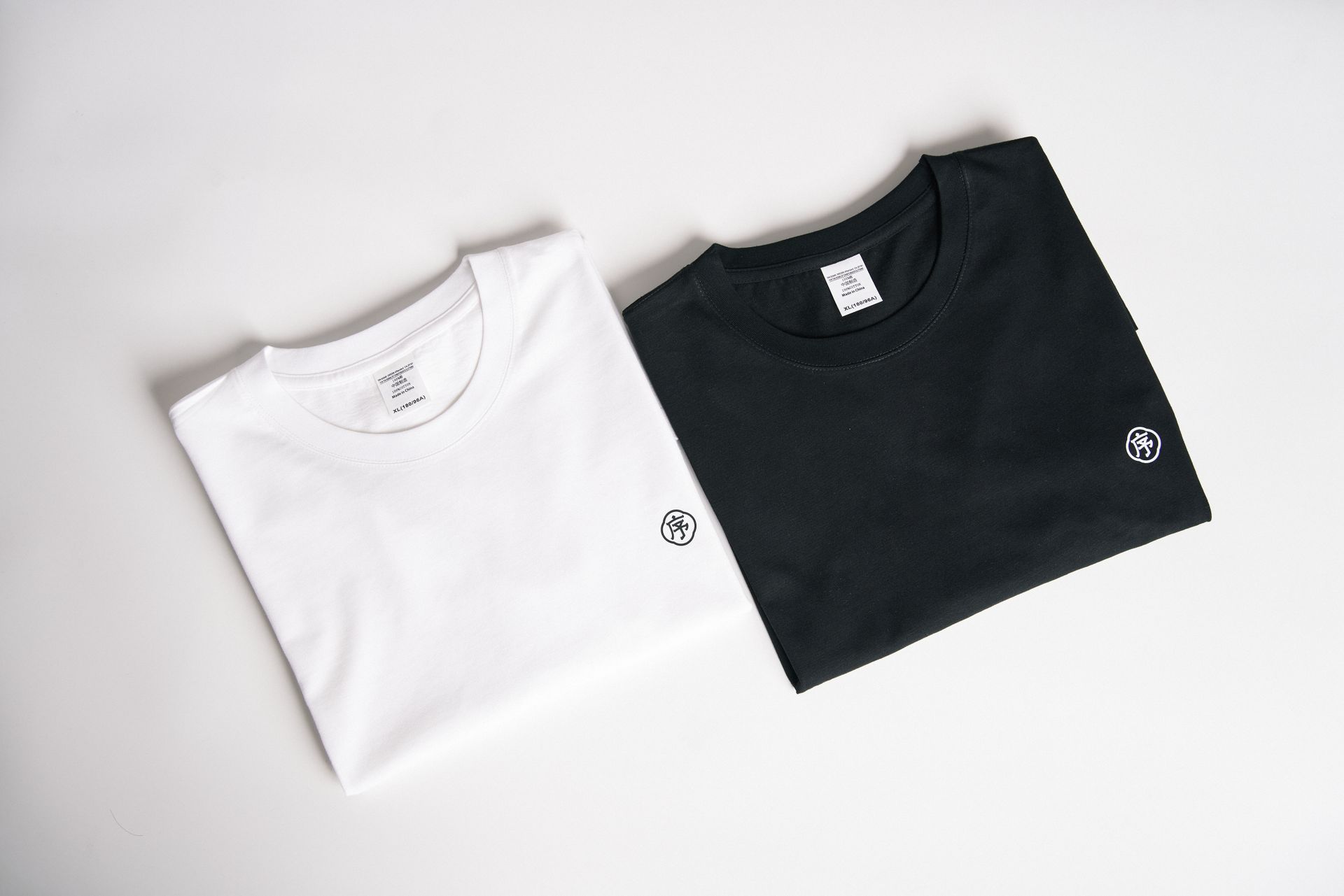 Custom t-shirts with logo patches