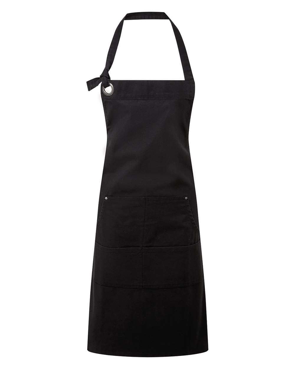 Artisan Collection by Reprime RP137 Calibre Heavy Cotton Canvas Pocket Apron in Black