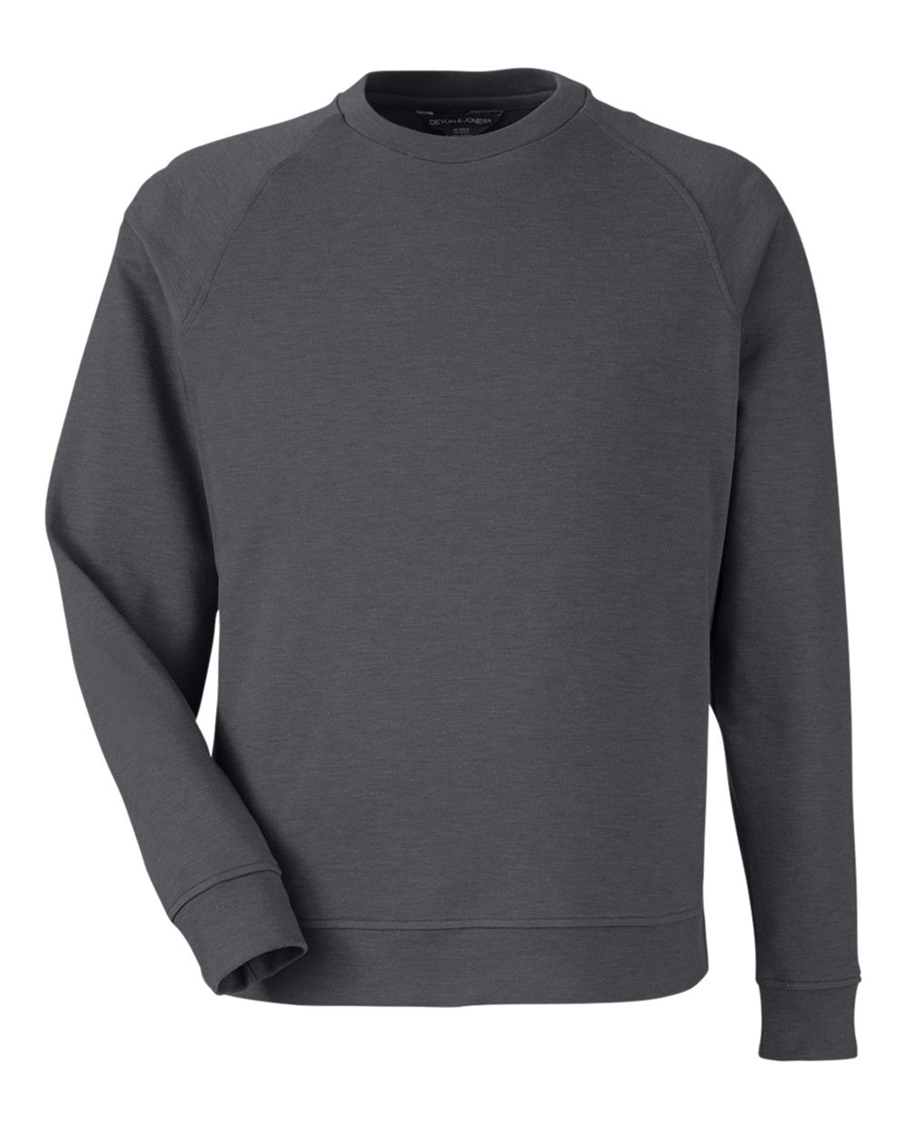 Devon & Jones DG482 Men's New Classics® Charleston Pullover in Black Melange