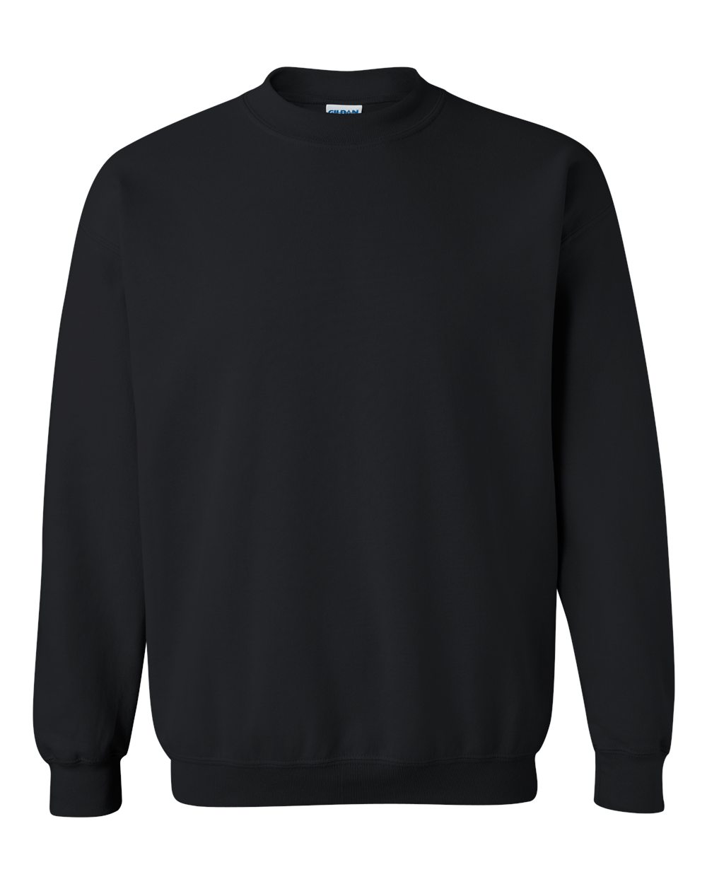 Gildan 18000 Heavy Blend™ Crewneck Sweatshirt in Black
