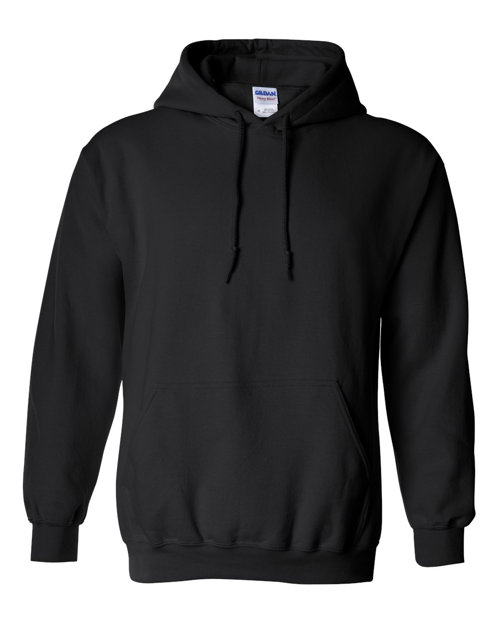 Gildan 18500 Heavy Blend™ Hooded Sweatshirt in Black