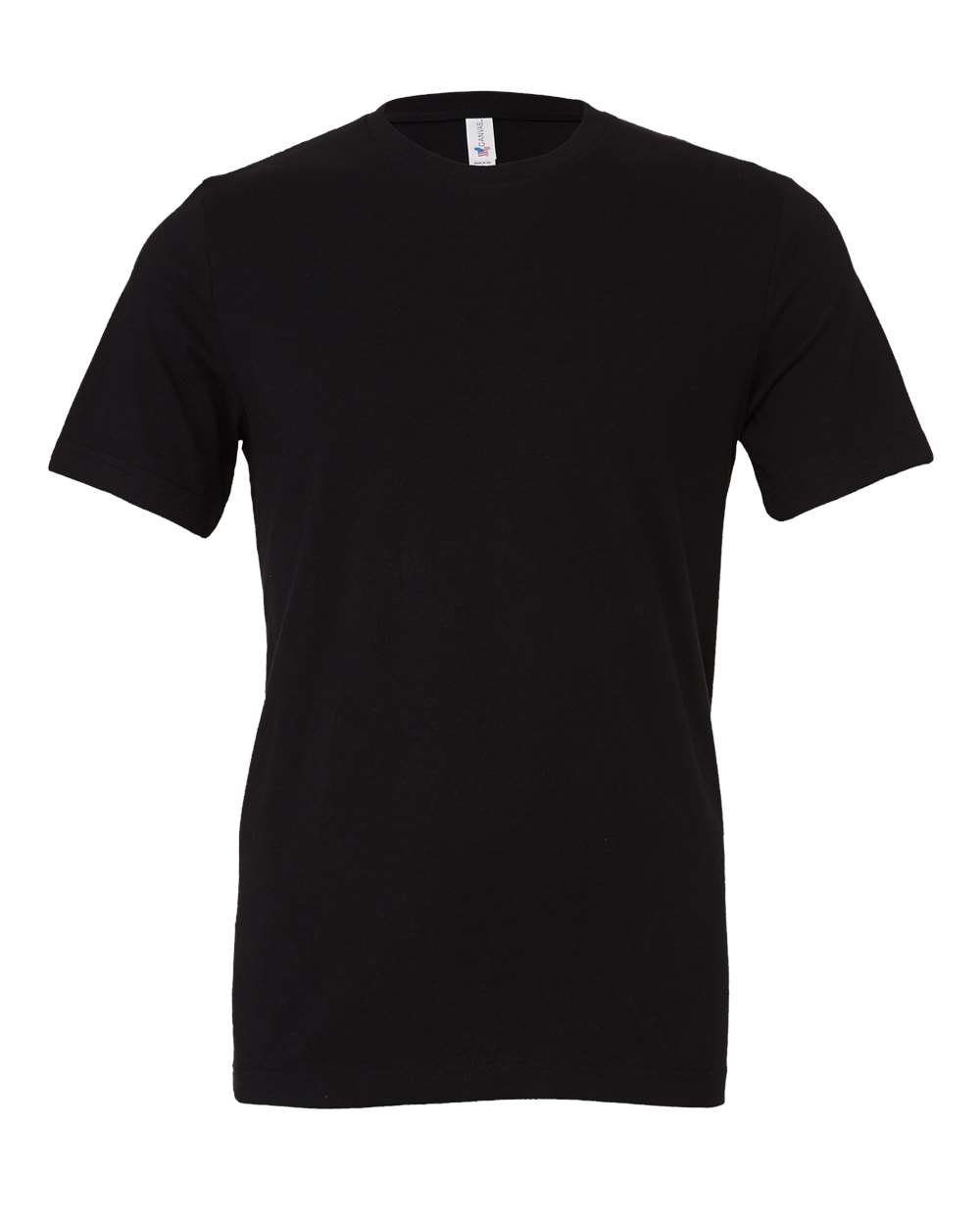 BELLA+CANVAS 3001 Unisex Jersey Tee in Black