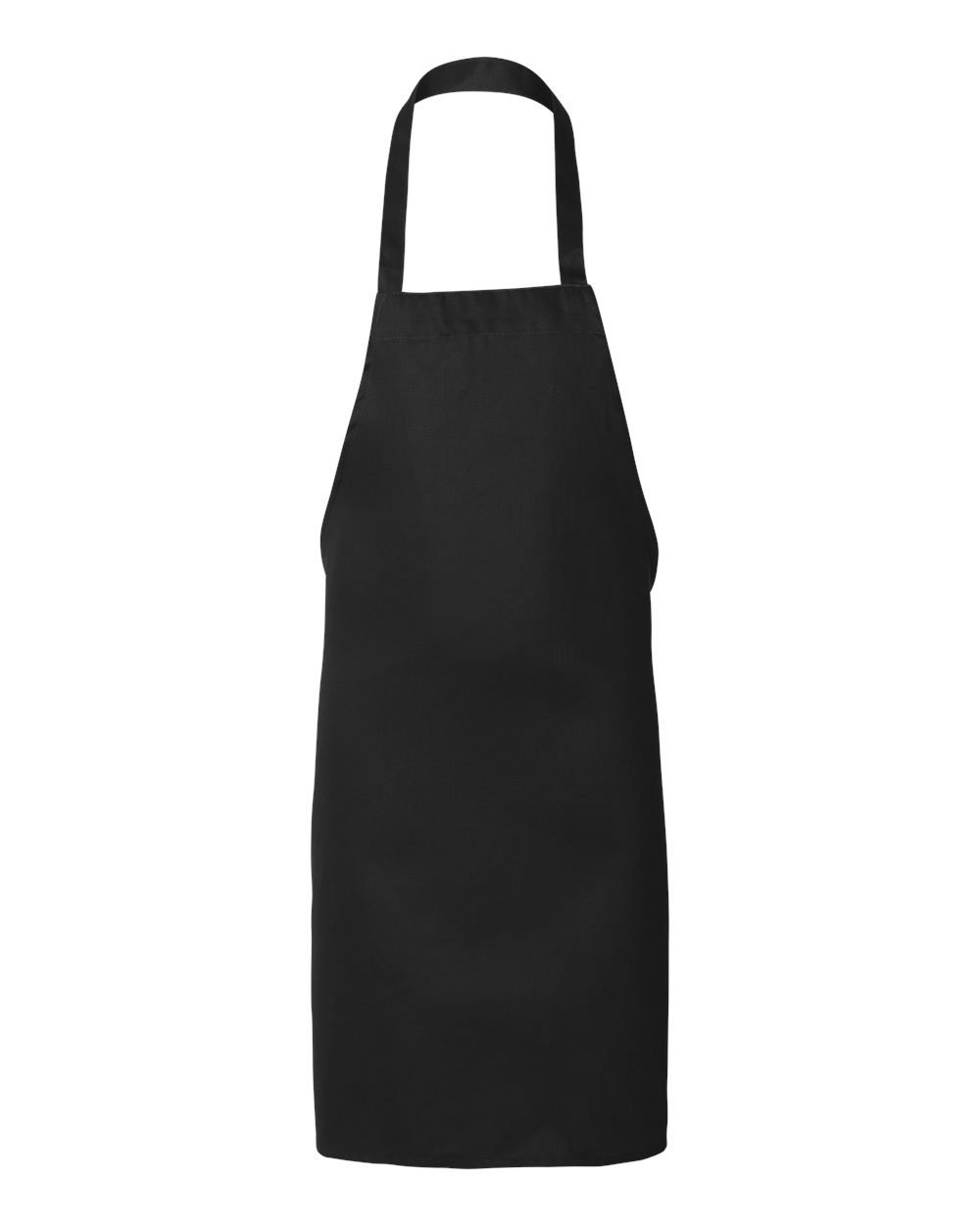 Q-Tees Q2010 Butcher Apron in Black