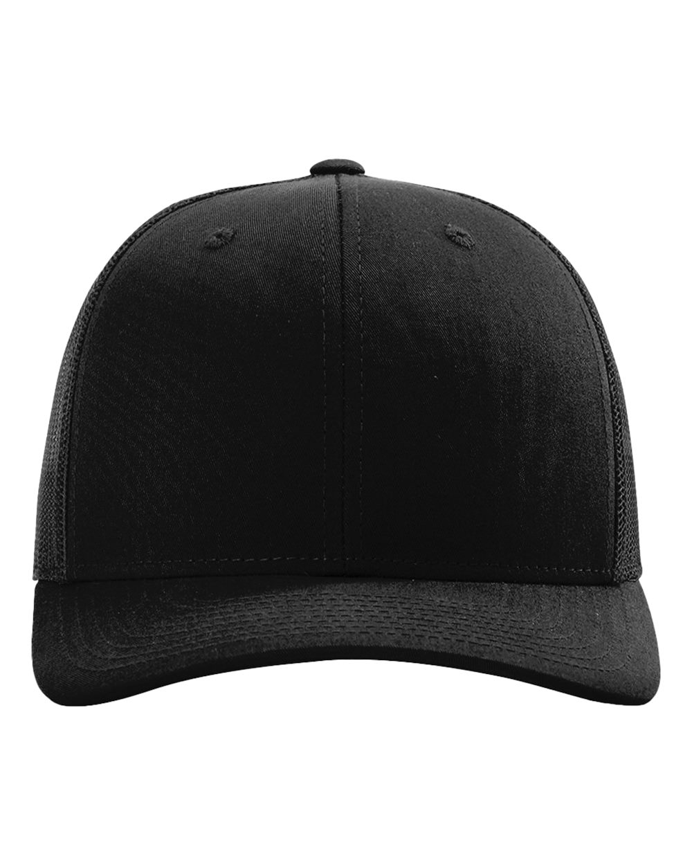 Richardson 112 Trucker Cap in Black